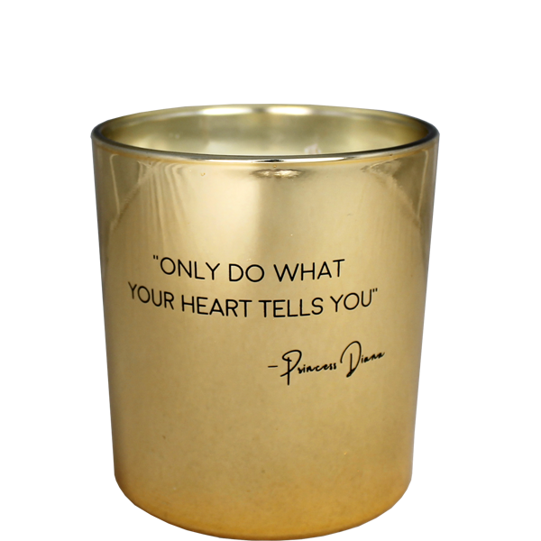 Soy Candle - Only do what your heart tells you - Silky Tonka