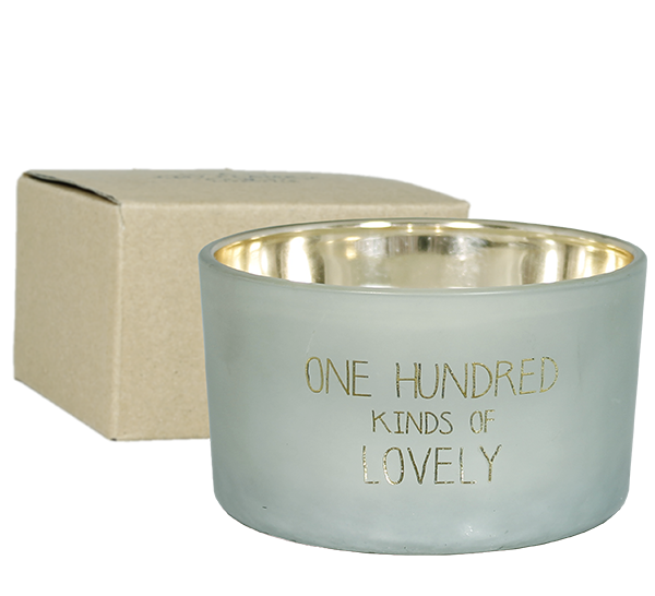 Soy candle - 100 kinds of lovely - Minty Bamboo My Flame Lifestyle Soy candle - 100 kinds of lovely - Minty Bamboo