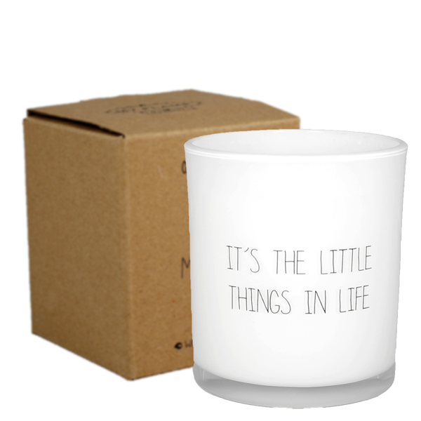Sojakaars - It's the little things in life - Fresh Cotton My Flame Lifestyle Sojakaars - It's the little things in life - Fresh Cotton