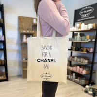 Canvas bag - Saving for a Chanel bag