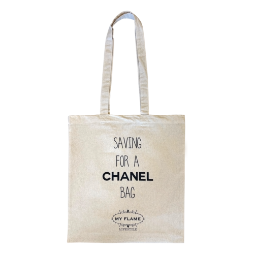 Canvas tas - Saving for a Chanel bag