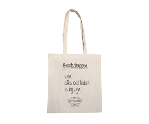 Canvas tas online wit