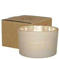 Sojakaars mat - Friendship is the wine of life - Fig's Delight My Flame Lifestyle Sojakaars mat - Friendship is the wine of life - Fig's Delight