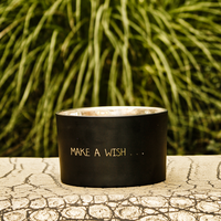 Soy candle matt - Make a wish ... - Warm Chashmere