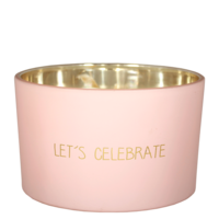 Soy candle matt - Let's Celebrate - Green Tea Time