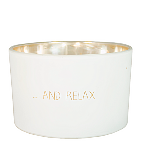 Soy candle - ... and relax