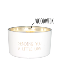 Soy candle - Sending you a little loved - Fresh Cotton