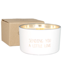 My Flame Lifestyle Soy candle - Sending you a little loved - Fresh Cotton