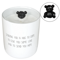 Soy candle - Sending you a hug to cope - Fresh Cotton