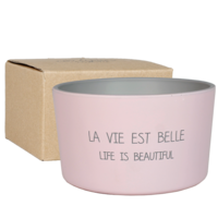 My Flame Lifestyle Outdoor candle - La vie est belle. Life is beautiful - Bella Citronella