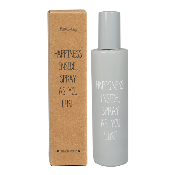 Room spray - Happiness inside. Spray as you like - Flower Bomb