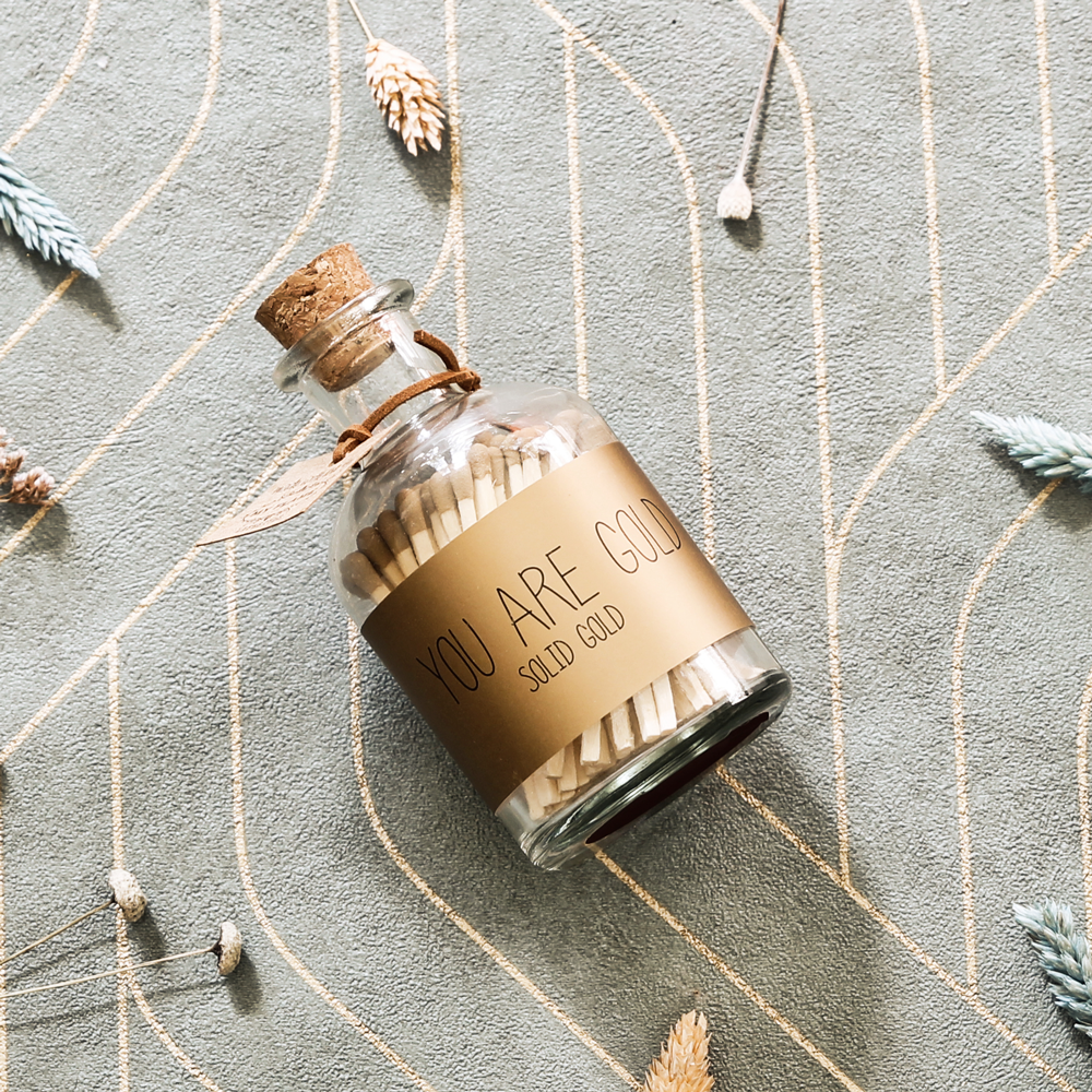 My Flame Lifestyle Goud -  You are gold