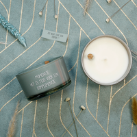 Flessenpost kaars - Momentje. Het is tijd voor een complimentje - minty bamboo My Flame Lifestyle Flessenpost kaars - Momentje. Het is tijd voor een complimentje - minty bamboo