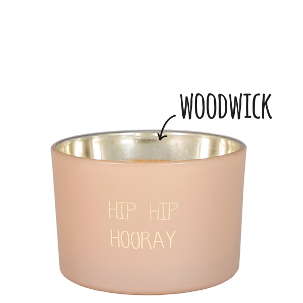 My Flame Lifestyle Soy candle - Hip hip hooray - Green tea time