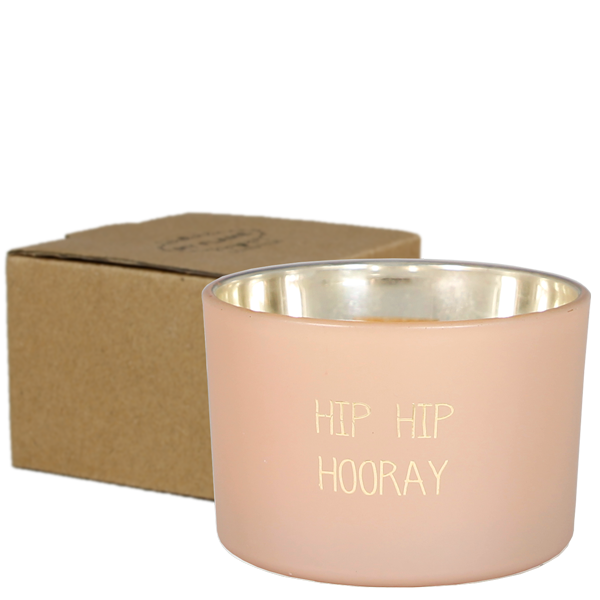 Soy candle - Hip hip hooray - Green tea time