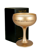 My Flame Lifestyle Soy candle -You are gold. Solid gold - Silky Tonka