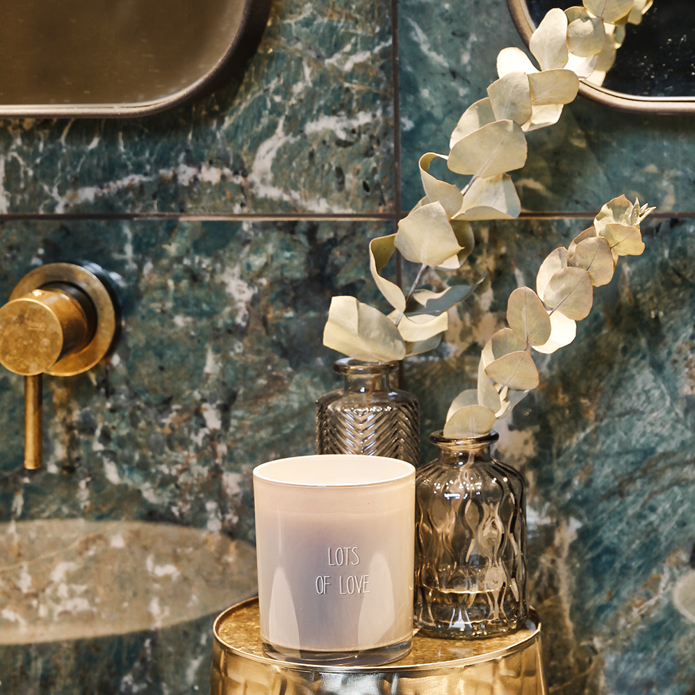 Soy Candle - Lots of love - Scent: Amber's Secret My Flame Lifestyle Soy Candle - Lots of love - Scent: Amber's Secret