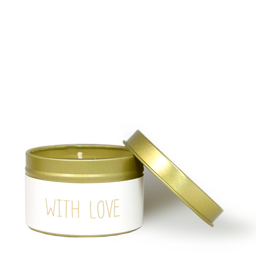 Soy candle xs - With love