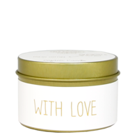 My Flame Lifestyle Soy candle xs - With love - Fresh Cotton