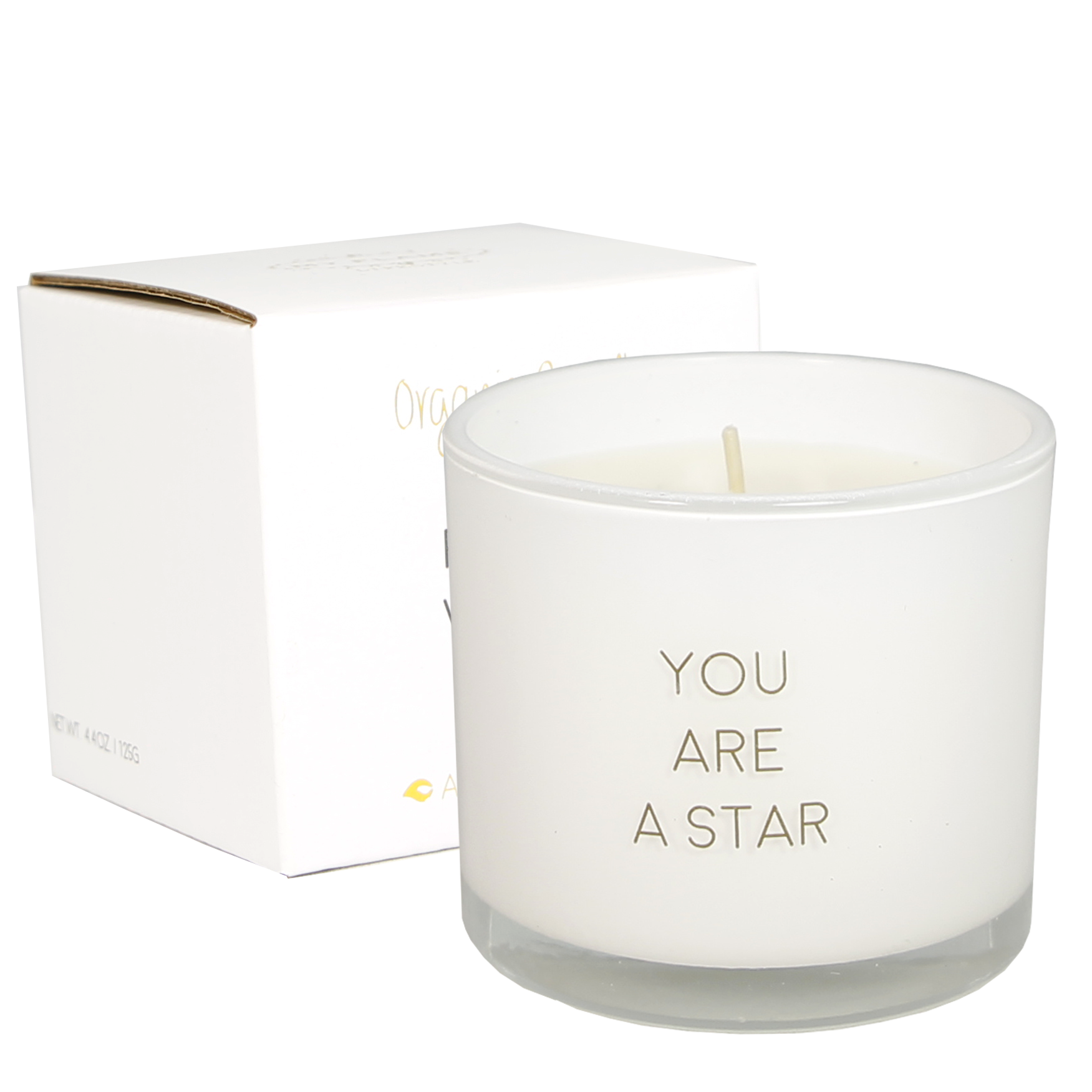 My Flame Lifestyle Candle with wish-bracelet - You are a star - Fresh Cotton