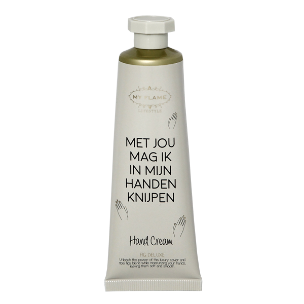 My Flame Lifestyle Hand cream - Met jou mag ik in mijn handen knijpen - Fig Deluxe