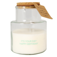 Buitenkaars - It's your day. Happy birthday - Bella Citronella My Flame Lifestyle Buitenkaars - It's your day. Happy birthday - Bella Citronella