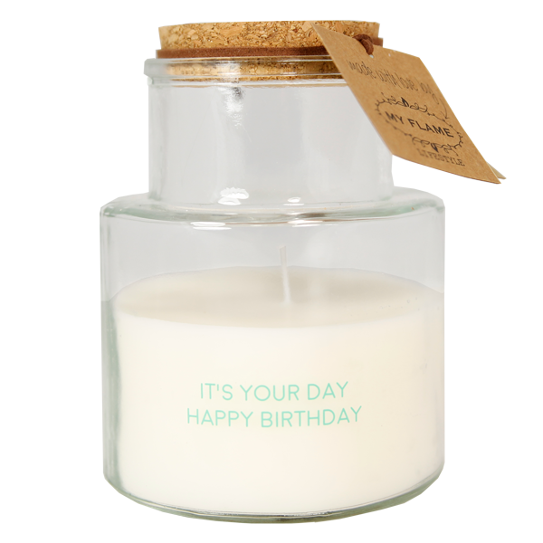 Buitenkaars - It's your day. Happy birthday - Bella Citronella My Flame Lifestyle Buitenkaars - It's your day. Happy birthday - Bella Citronella