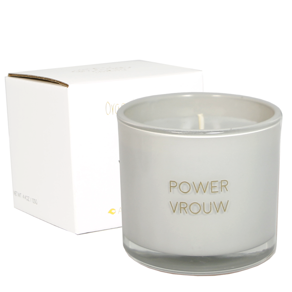 My Flame Lifestyle Candle with wish-bracelet - Powervrouw - Amber's Secret