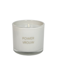My Flame Lifestyle Candle with wish-bracelet - Powervrouw - Amber's Secret