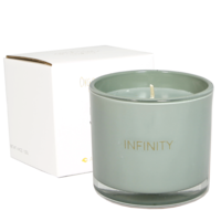 My Flame Lifestyle Geurkaars met wens-armband - Infinity - Minty Bamboo