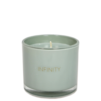 Candle with bracelet - Infinity - Minty Bamboo My Flame Lifestyle Candle with bracelet - Infinity - Minty Bamboo
