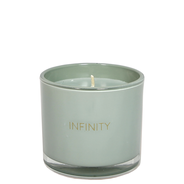 My Flame Lifestyle Candle with wish-bracelet - Infinity - Minty Bamboo