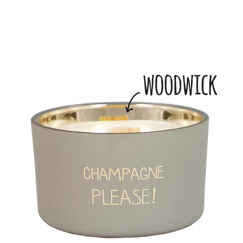 Soy candle - Champagne Please! - Fig's Delight