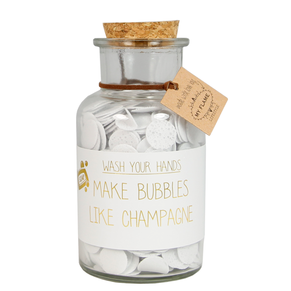 My Flame Lifestyle Hand soap - Make bubbles like champagne - Amber's Secret