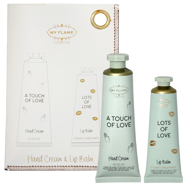 My Flame Lifestyle Gift bag - Lipbalm and hand cream - Lots of love / A touch of love