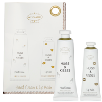 Gift bag - lippenbalsem en handcrème - Hugs & kisses My Flame Lifestyle Gift bag - lippenbalsem en handcrème - Hugs & kisses