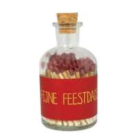 Rood - Fijne feestdagen My Flame Lifestyle Rood - Fijne feestdagen