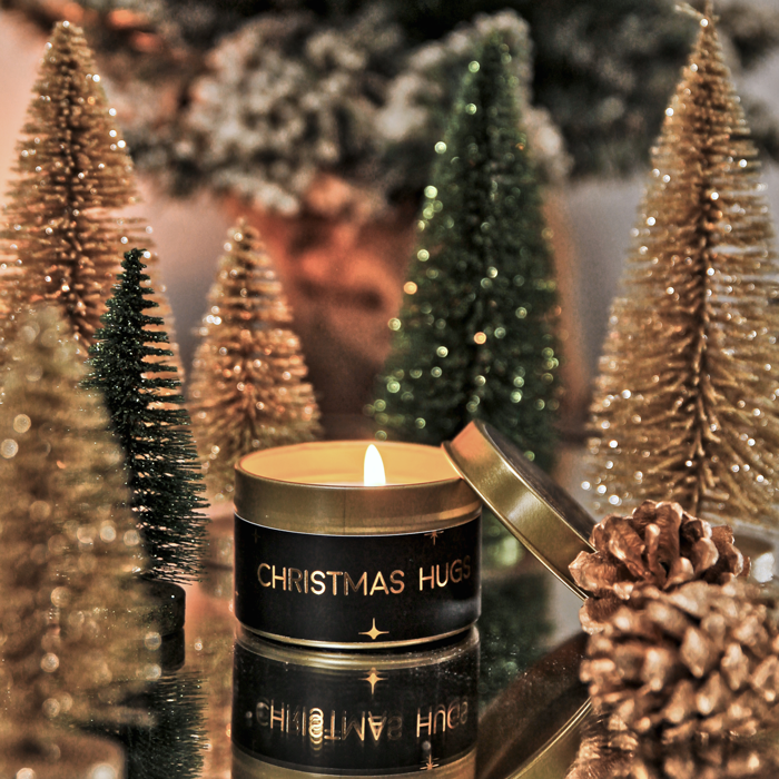 My Flame Lifestyle Sojakaars xs - Christmas hugs - Geur: Winter Wood