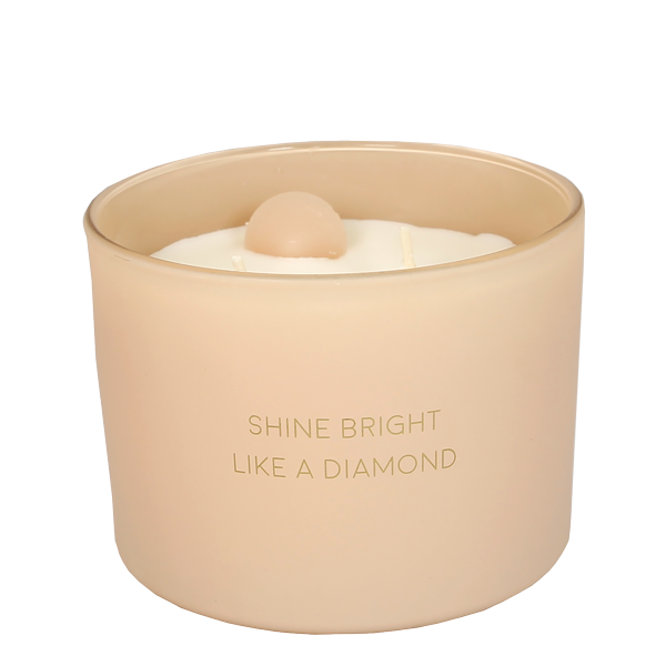 My Flame Lifestyle Soy candle - Shine bright like a diamond - Green Tea Time
