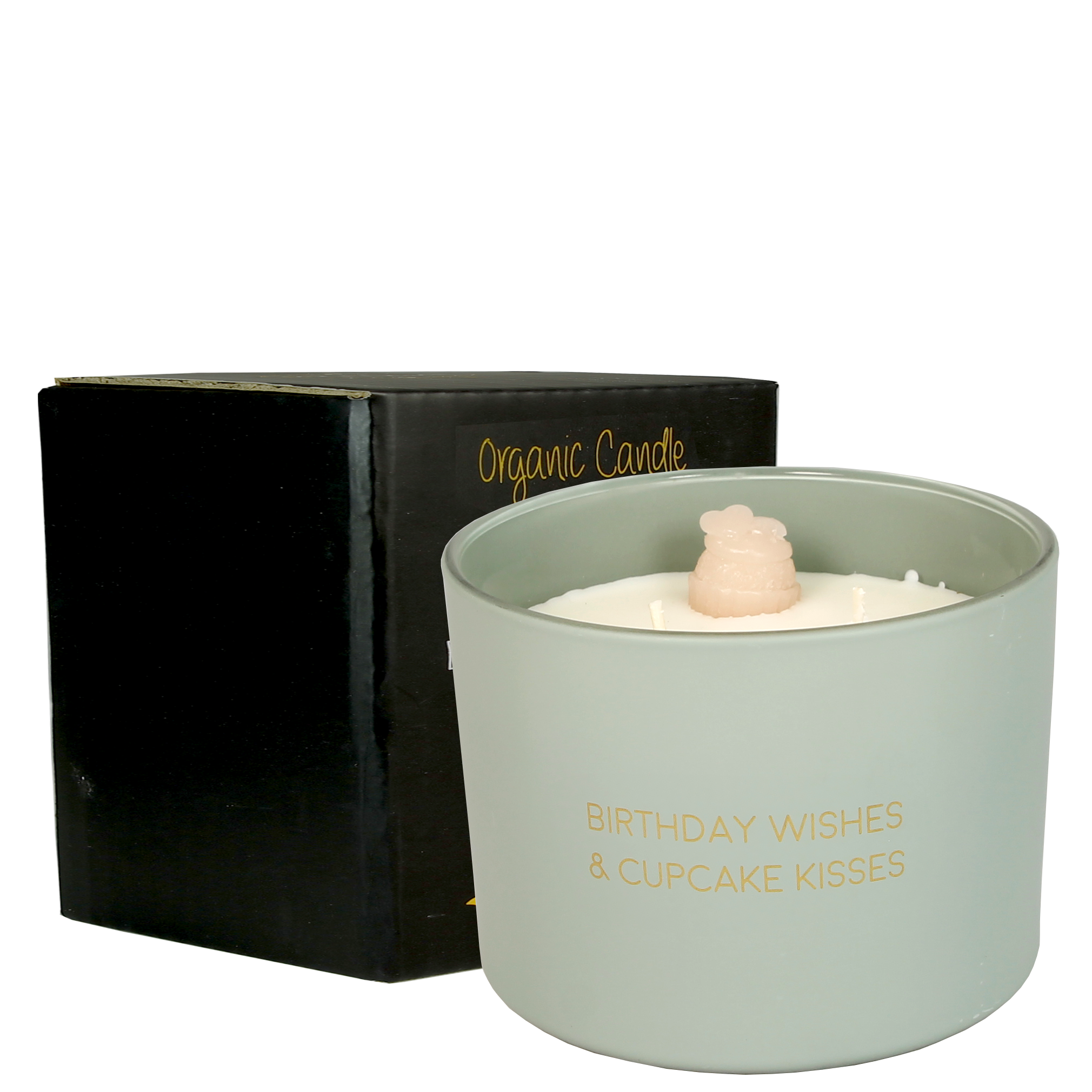 My Flame Lifestyle Soy candle -  Birthday wishes & cupcake kisses - Minty Bamboo