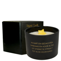 Soy candle - In hart en gedachten, vandaag en voor altijd - Warm Cashmere My Flame Lifestyle Soy candle - In hart en gedachten, vandaag en voor altijd - Warm Cashmere