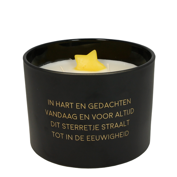 My Flame Lifestyle Soy candle - In hart en gedachten, vandaag en voor altijd - Warm Cashmere