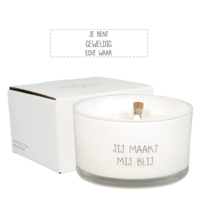 Message in a bottle - Jij maakt mij blij - Fresh Cotton My Flame Lifestyle Message in a bottle - Jij maakt mij blij - Fresh Cotton