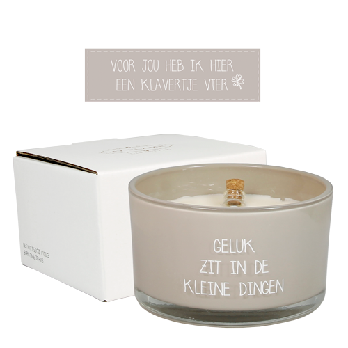 Message in a bottle - Geluk zit in de kleine dingen - Fig's Delight My Flame Lifestyle Message in a bottle - Geluk zit in de kleine dingen - Fig's Delight