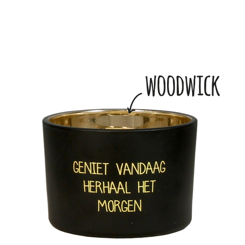 My Flame Lifestyle Sojakaars - Geniet vandaag herhaal het morgen - Warm Cashmere