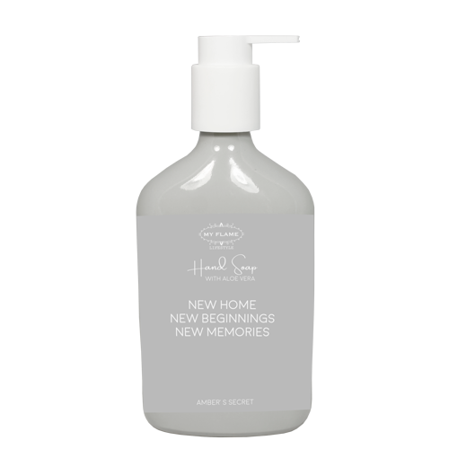 My Flame Lifestyle Hand soap - New home - New beginnings - New memories - Amber's Secret