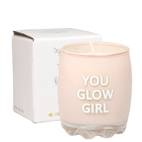 My Flame Lifestyle Soy candle - You glow girl - Green tea time