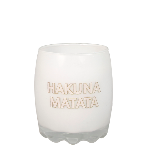 My Flame Lifestyle Soy candle - Hakuna matata - Fresh cotton