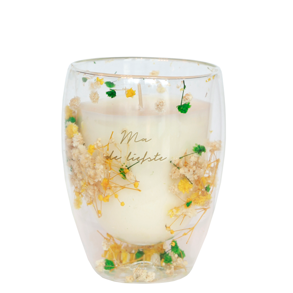 My Flame Lifestyle  Soy candle - Ma-de-liefste - Fresh cotton