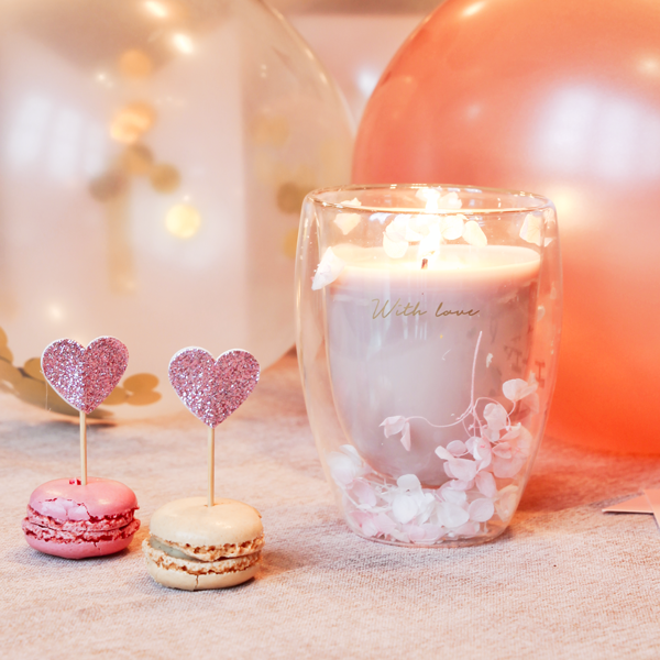 My Flame Lifestyle Soy candle  - With love - Green tea time